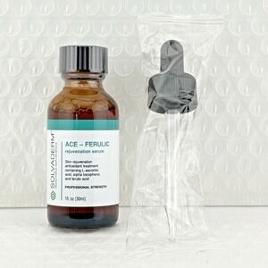 Solvaderm Ace-Ferulic Antioxidant Serum  Vitamin A, C, E + Ferulic Acid 1 fl oz